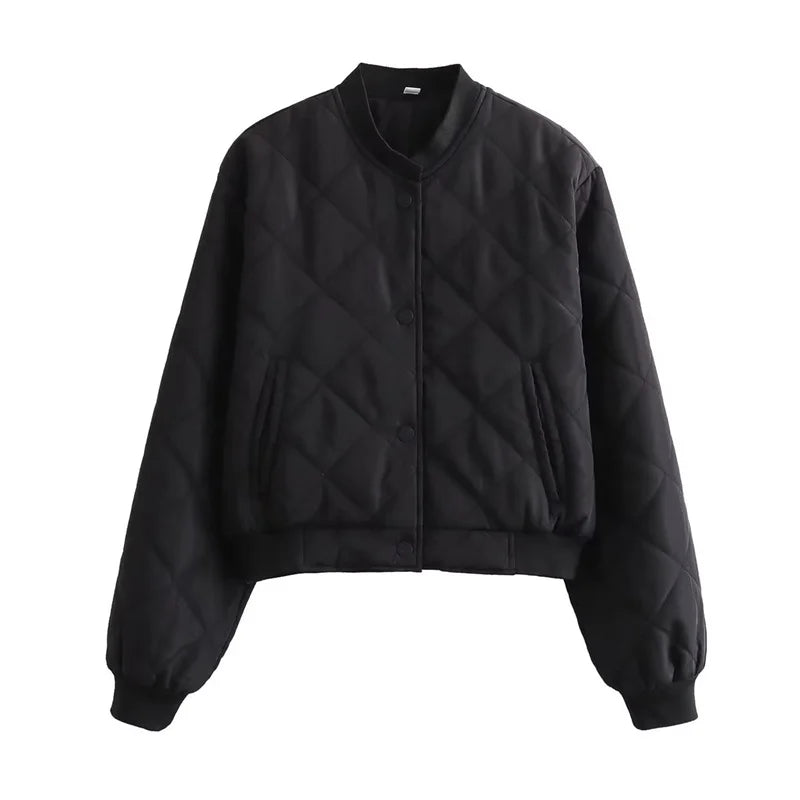 Sadie | Quilted Bomber Jacket