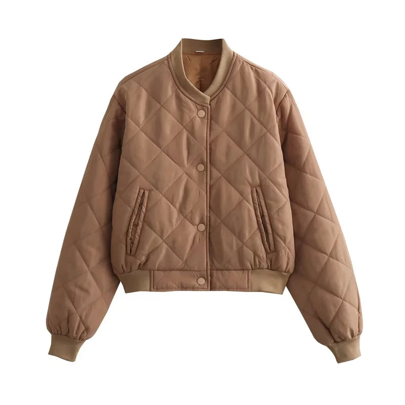 Sadie | Quilted Bomber Jacket