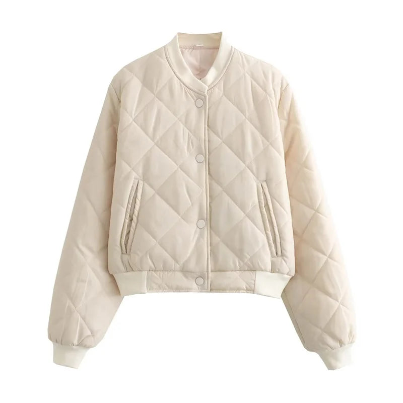 Sadie | Quilted Bomber Jacket
