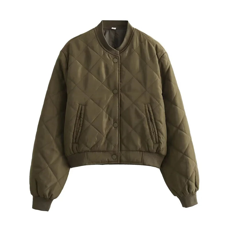 Sadie | Quilted Bomber Jacket
