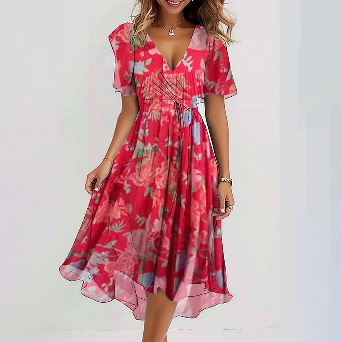 Harper | Elegant Flowing Summer Dress