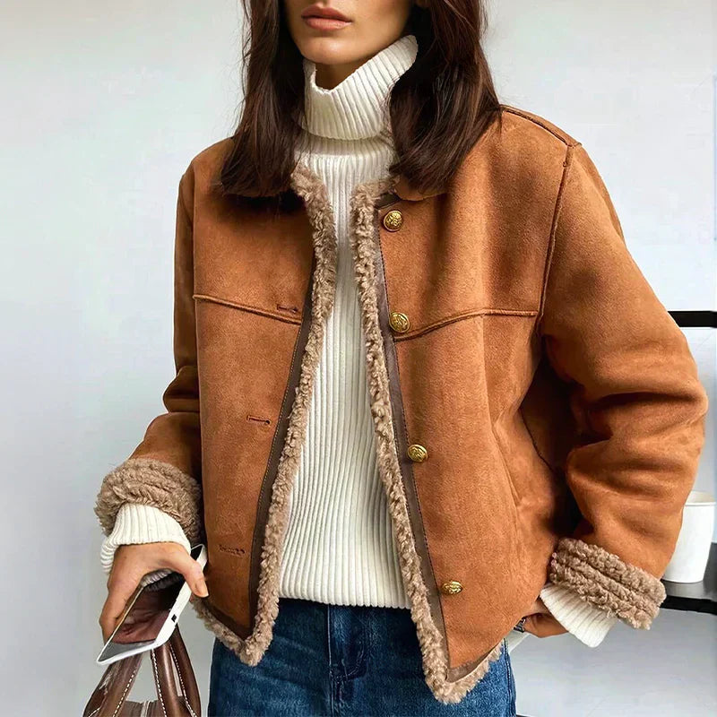 Scarlett | Sheepskin Winter Jacket
