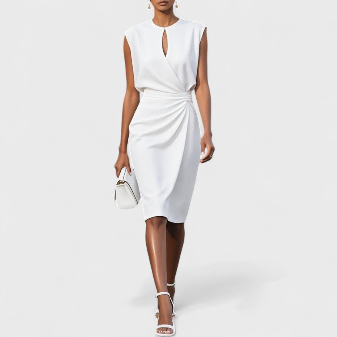 Madeline | Elegant Midi Dress with Refined Silhouette
