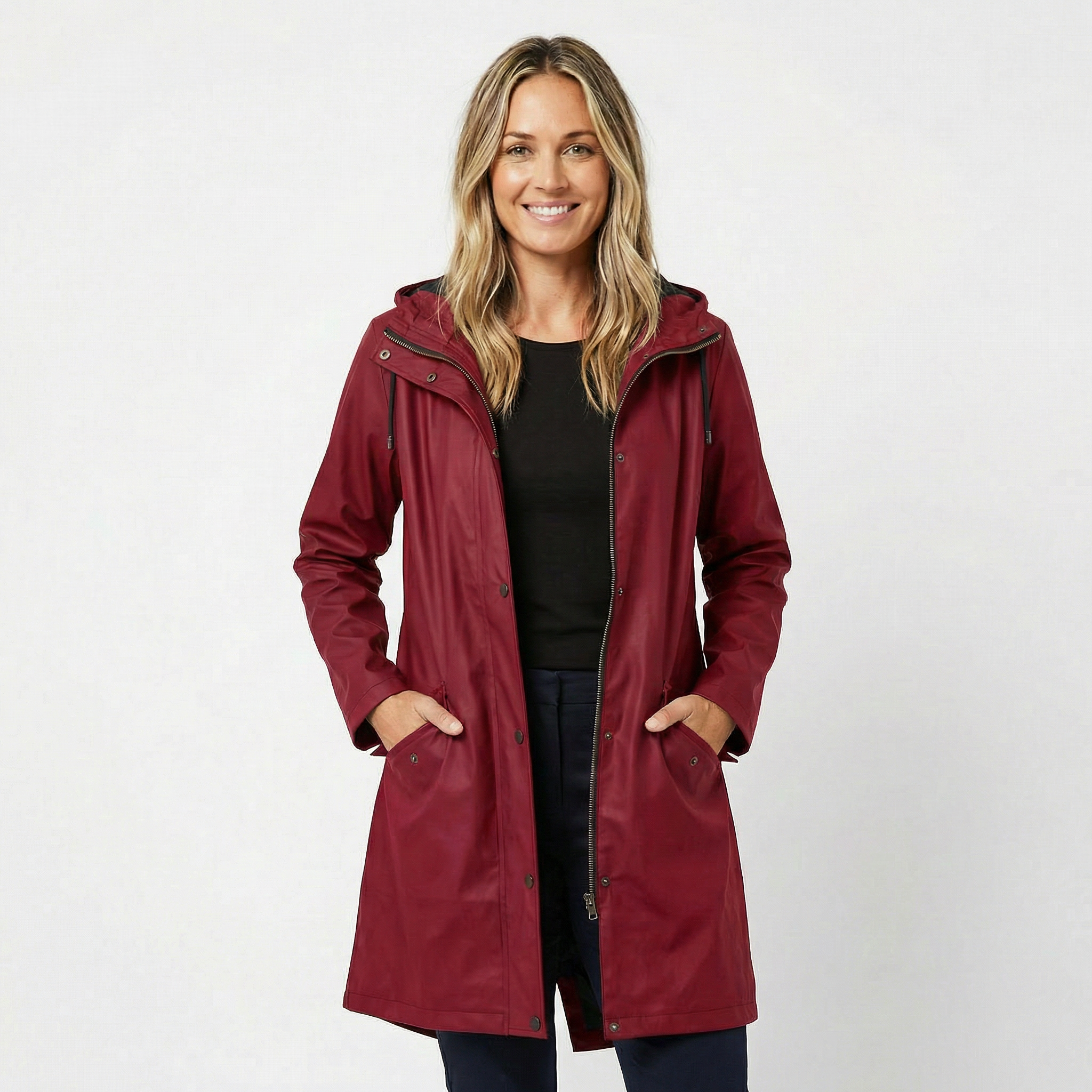 Beatrix | Waterproof Hooded Trench Coat