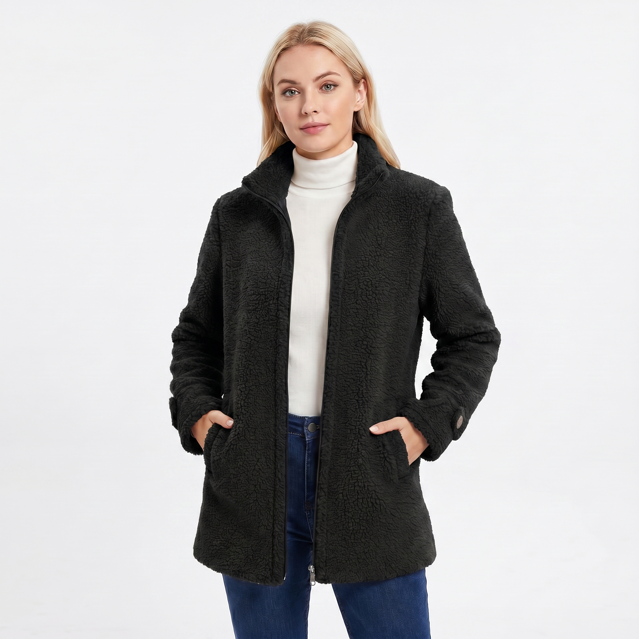 Odette | Teddy Bouclé Sherpa Coat