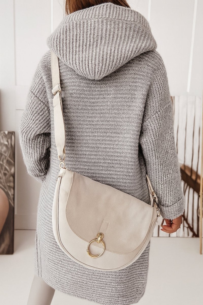 Tesa | Long Hooded Knit Cardigan