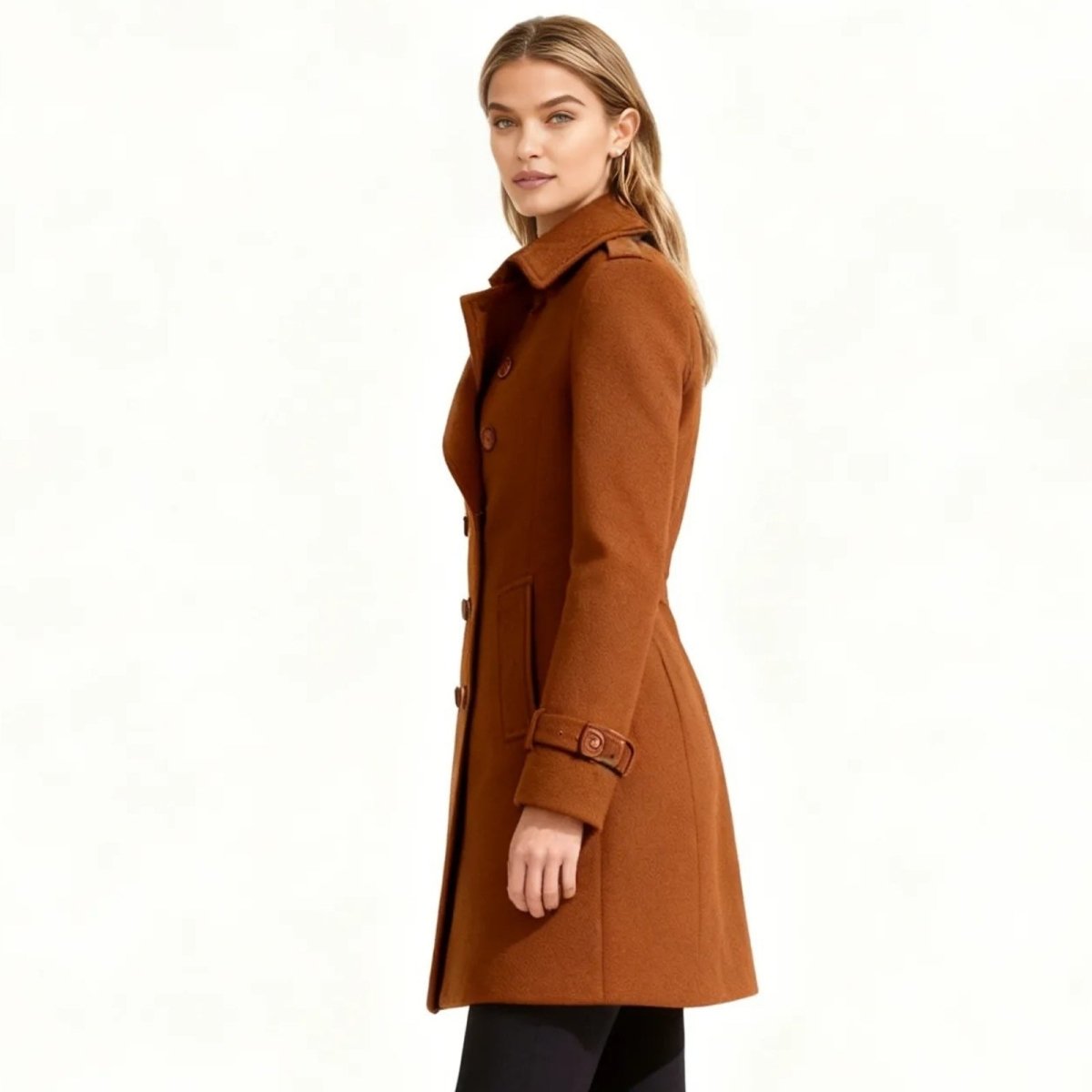 Flor | Tailored Wool Trench Coat
