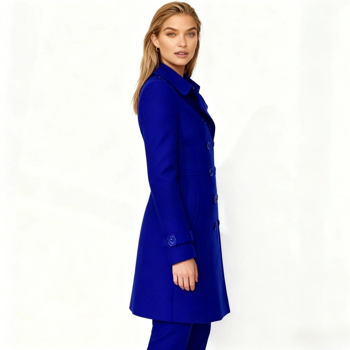 Flor | Tailored Wool Trench Coat