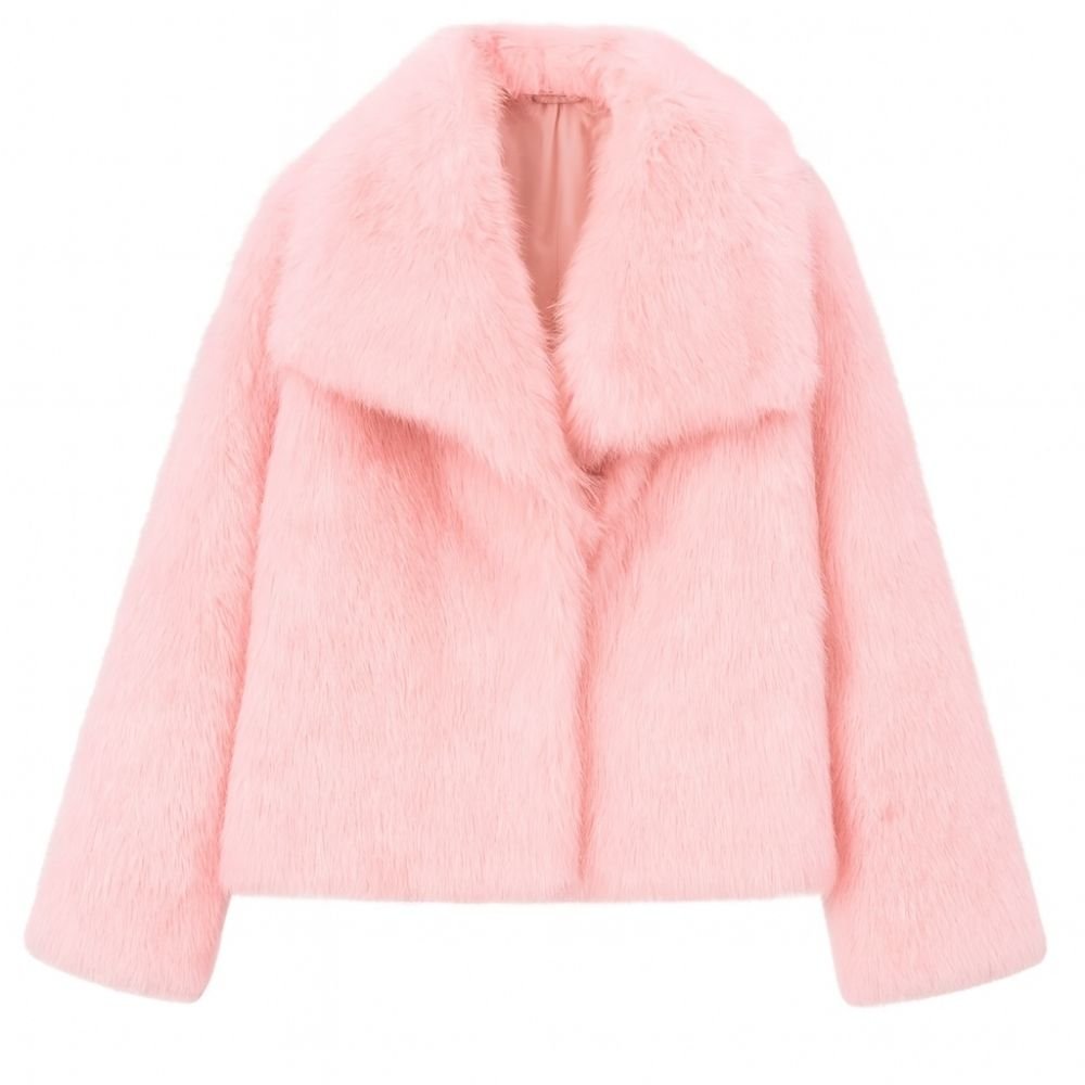 Collete | Shawl Collar Fur Jacket