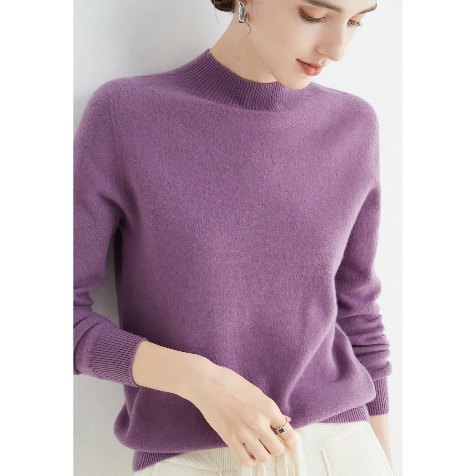Eleanor | Luxury Cashmere Blend Knit Jumper