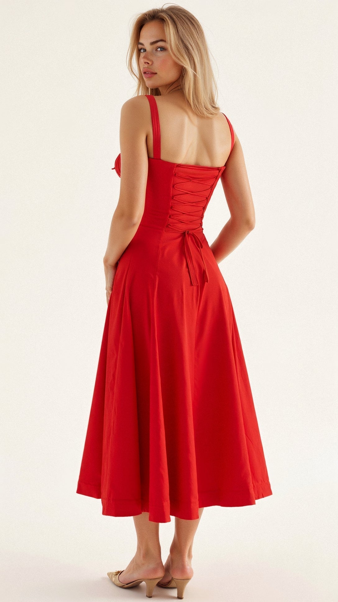 Rosalie | Corset Fit Midi Dress