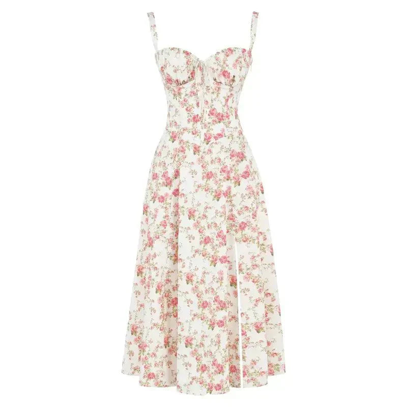 Rosalie | Corset Fit Midi Dress