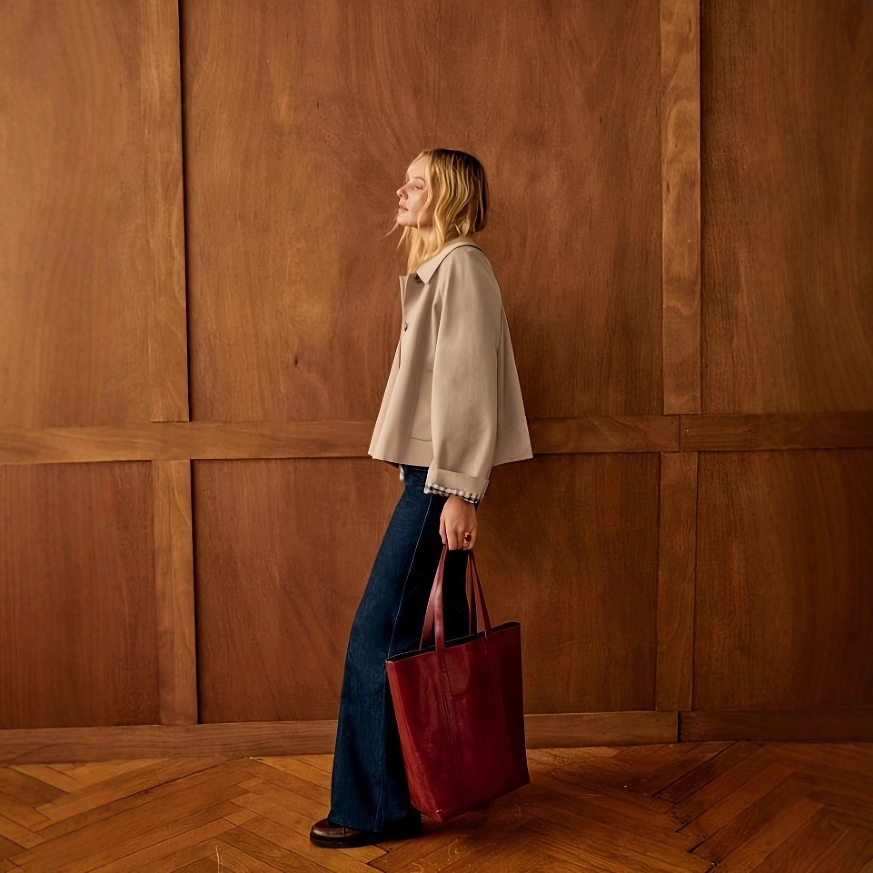 Arabella | Double-Breasted Cropped Coat