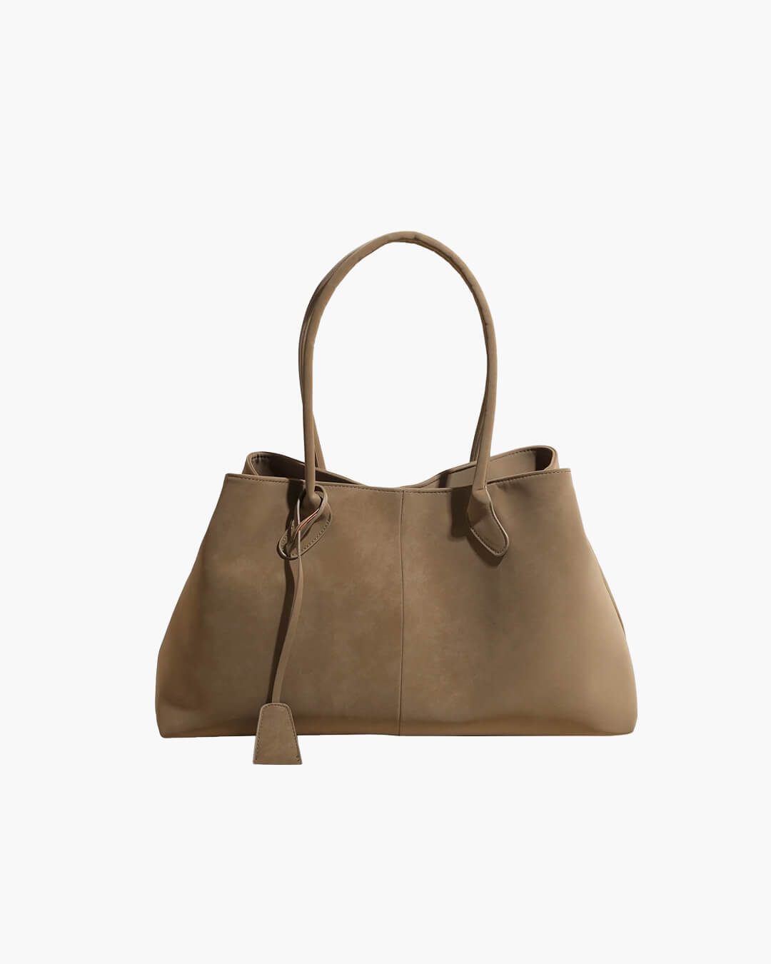 Eleanor | Vegan Suede Shoulder Tote Bag