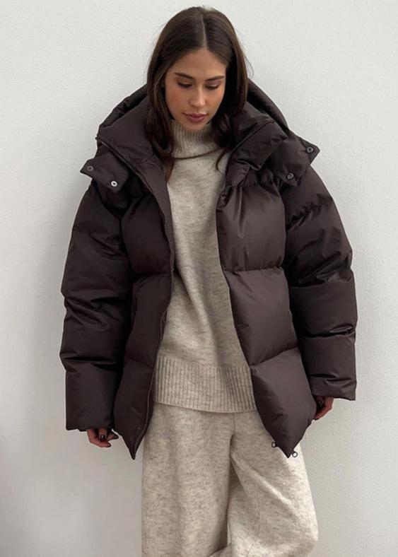Charlotte | Oversized Hooded Puffer Jacket