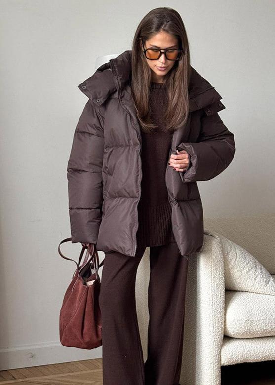 Charlotte | Oversized Hooded Puffer Jacket