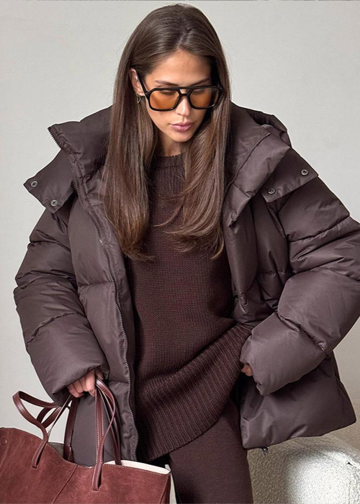 Charlotte | Oversized Hooded Puffer Jacket