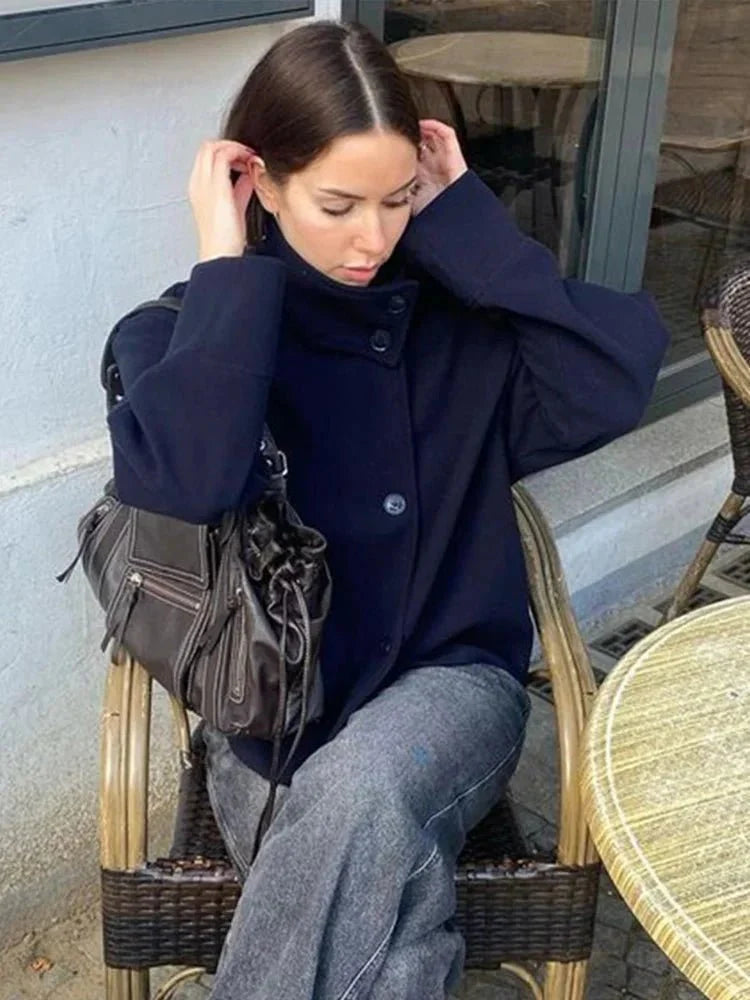 Eleanor | Stand Collar Autumn Jacket