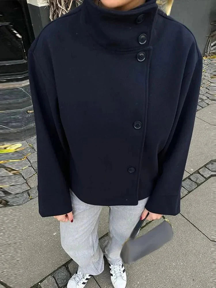 Eleanor | Stand Collar Autumn Jacket