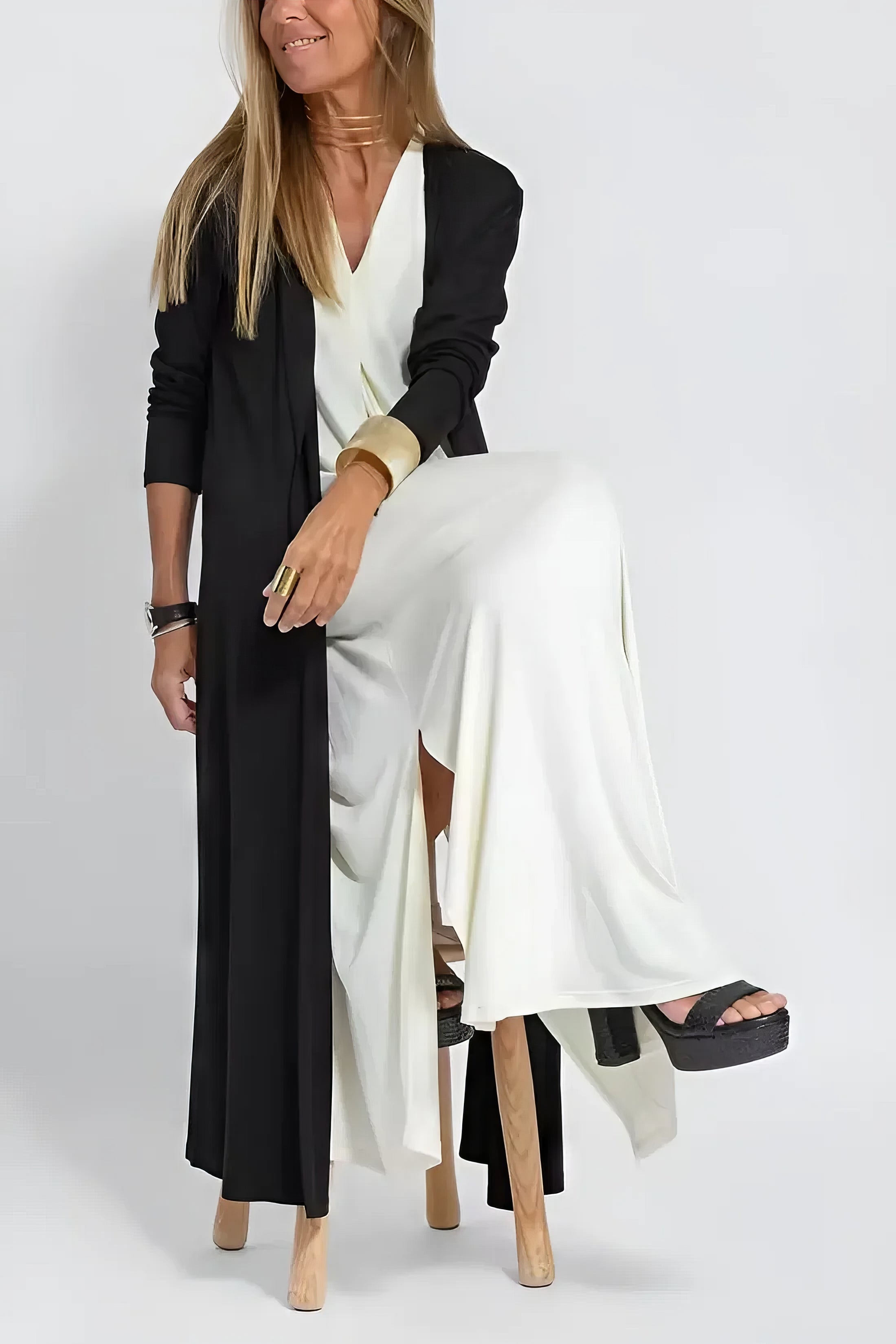 Vivienne | Elegant Flowing Maxi Dress