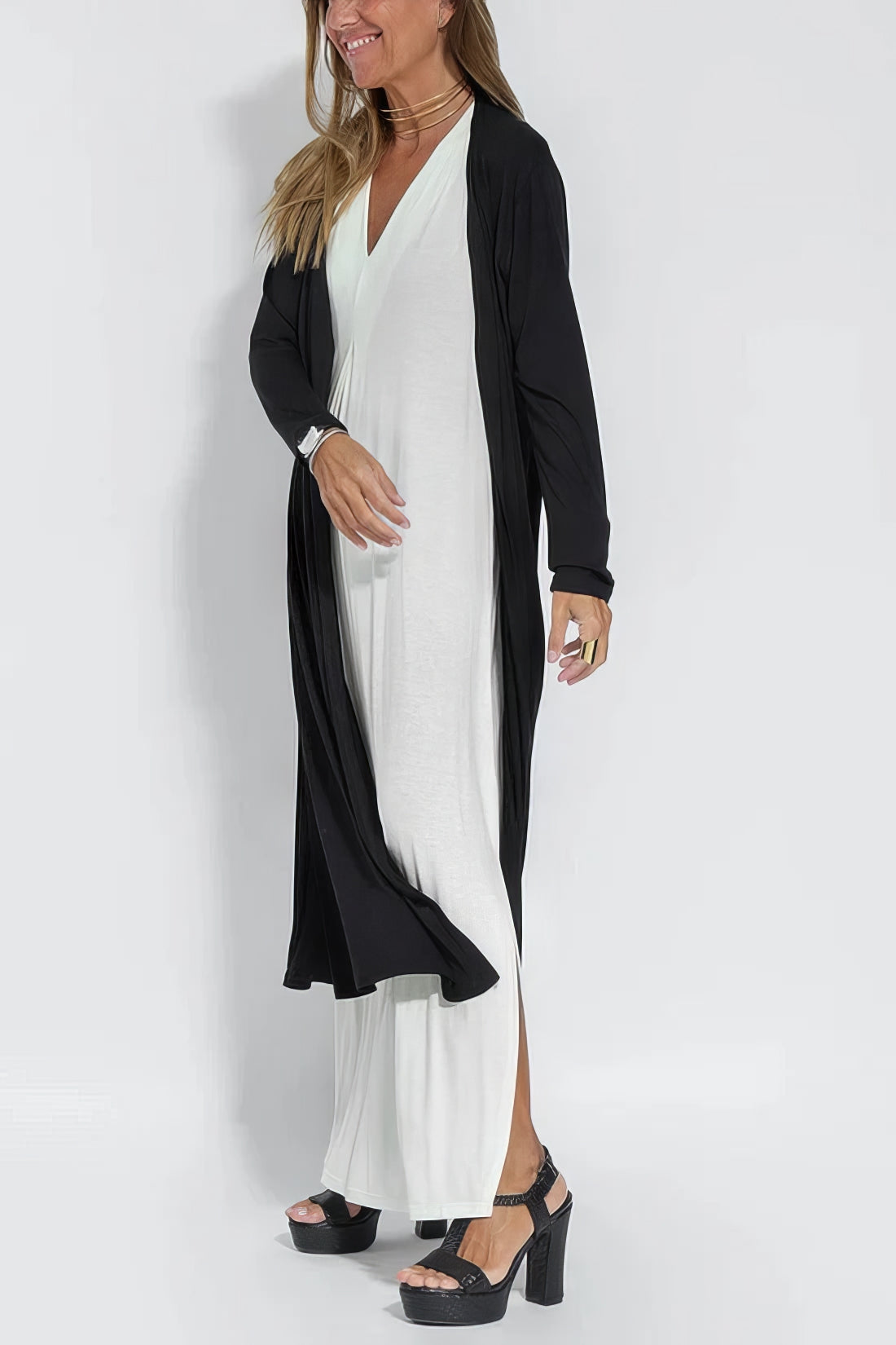 Vivienne | Elegant Flowing Maxi Dress